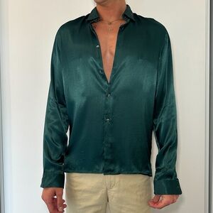 Satin shirt